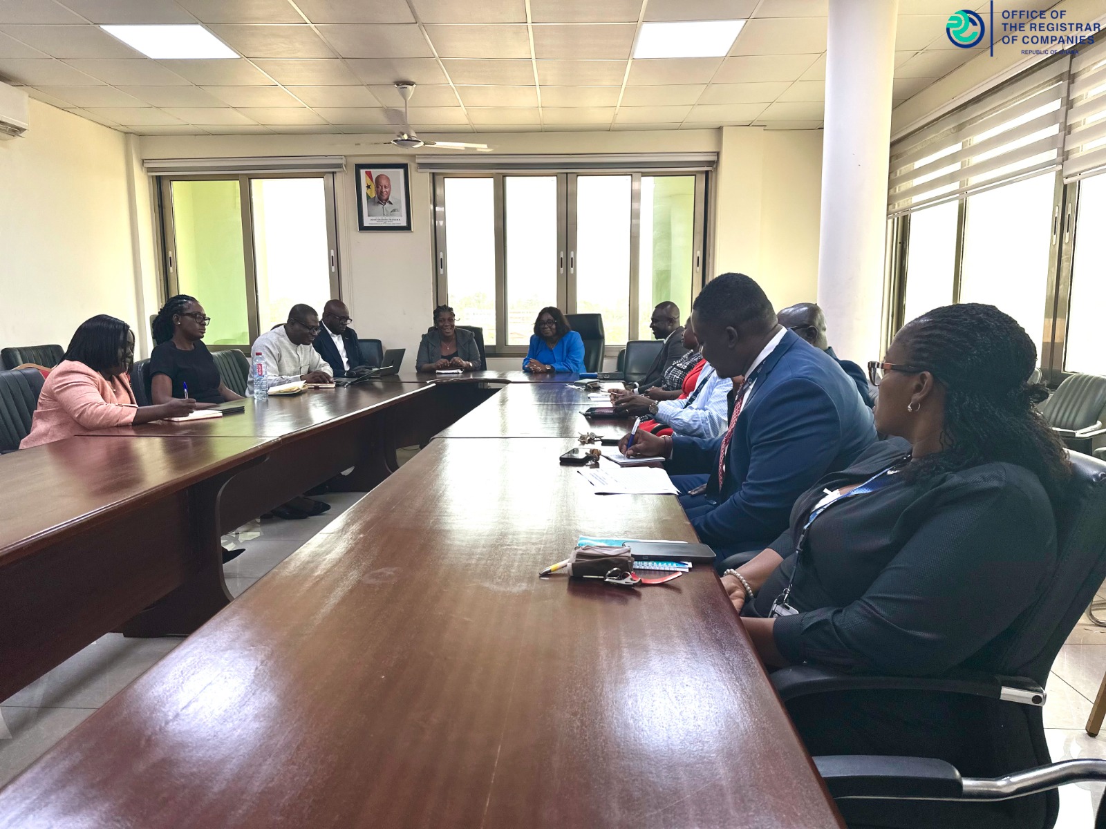 Registrar of Companies (RoC) Pays A Working Visit to Kumasi Zonal Office
