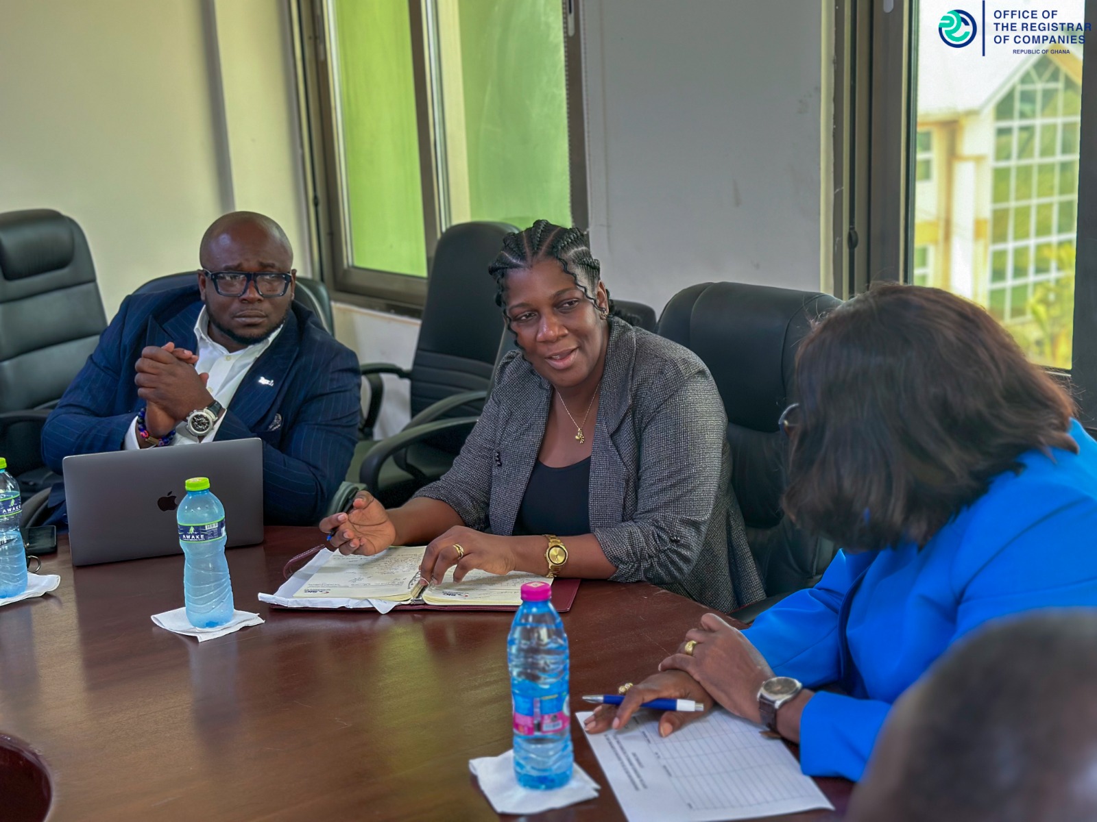 Registrar of Companies (RoC) Pays A Working Visit to Kumasi Zonal Office