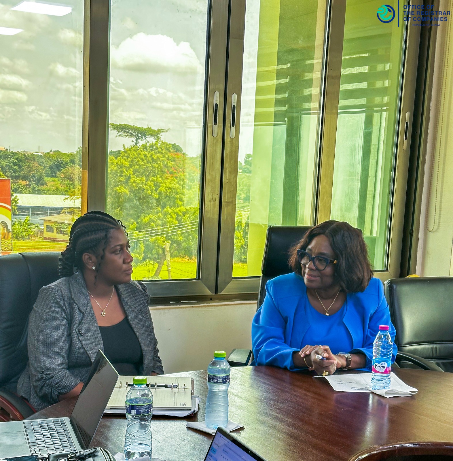 Registrar of Companies (RoC) Pays A Working Visit to Kumasi Zonal Office