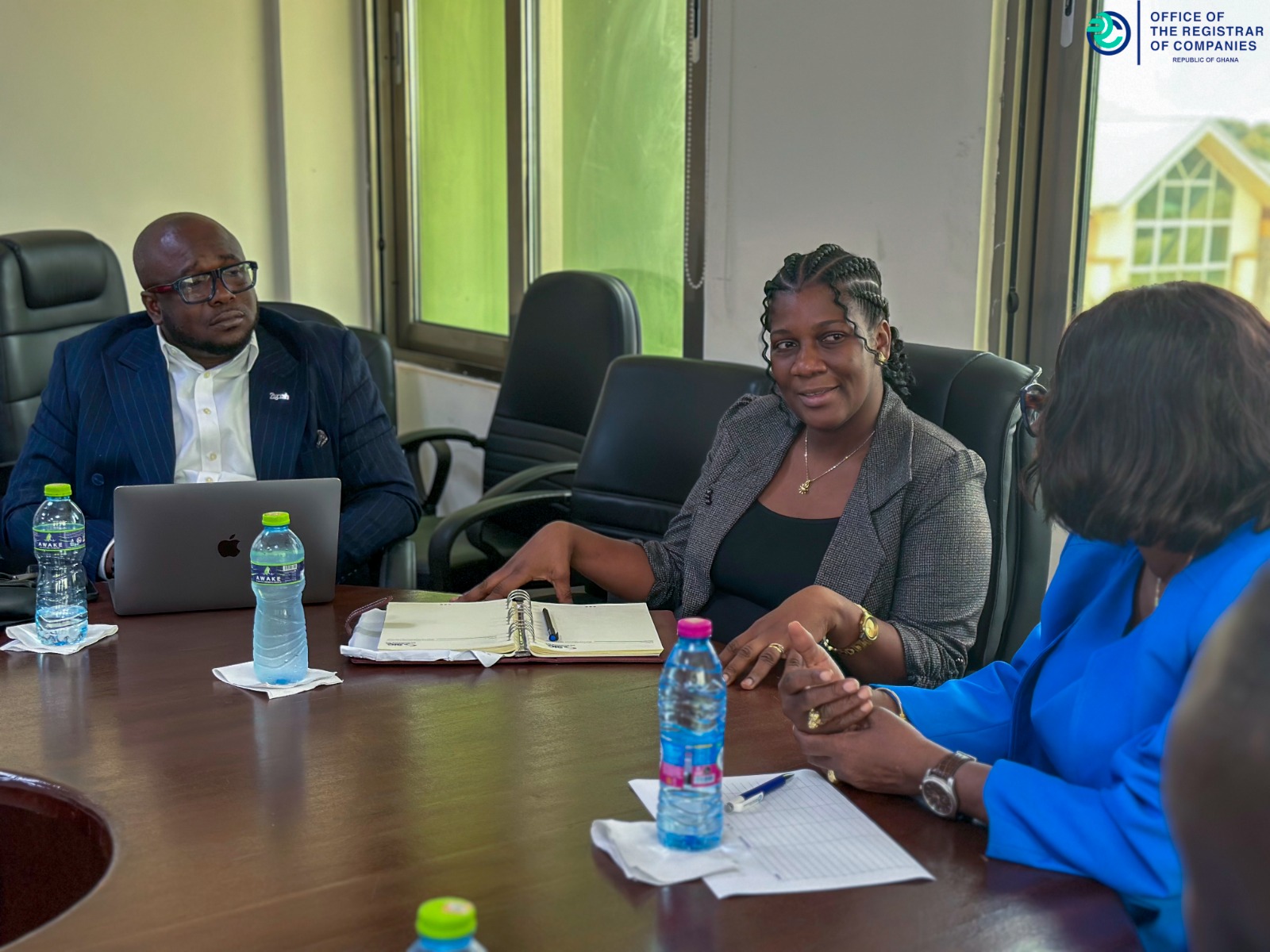 Registrar of Companies (RoC) Pays A Working Visit to Kumasi Zonal Office