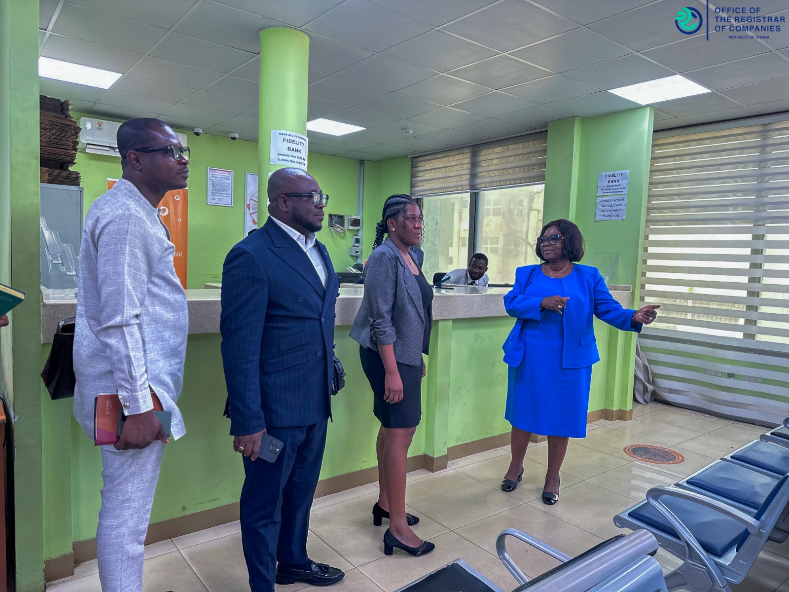 Registrar of Companies (RoC) Pays A Working Visit to Kumasi Zonal Office