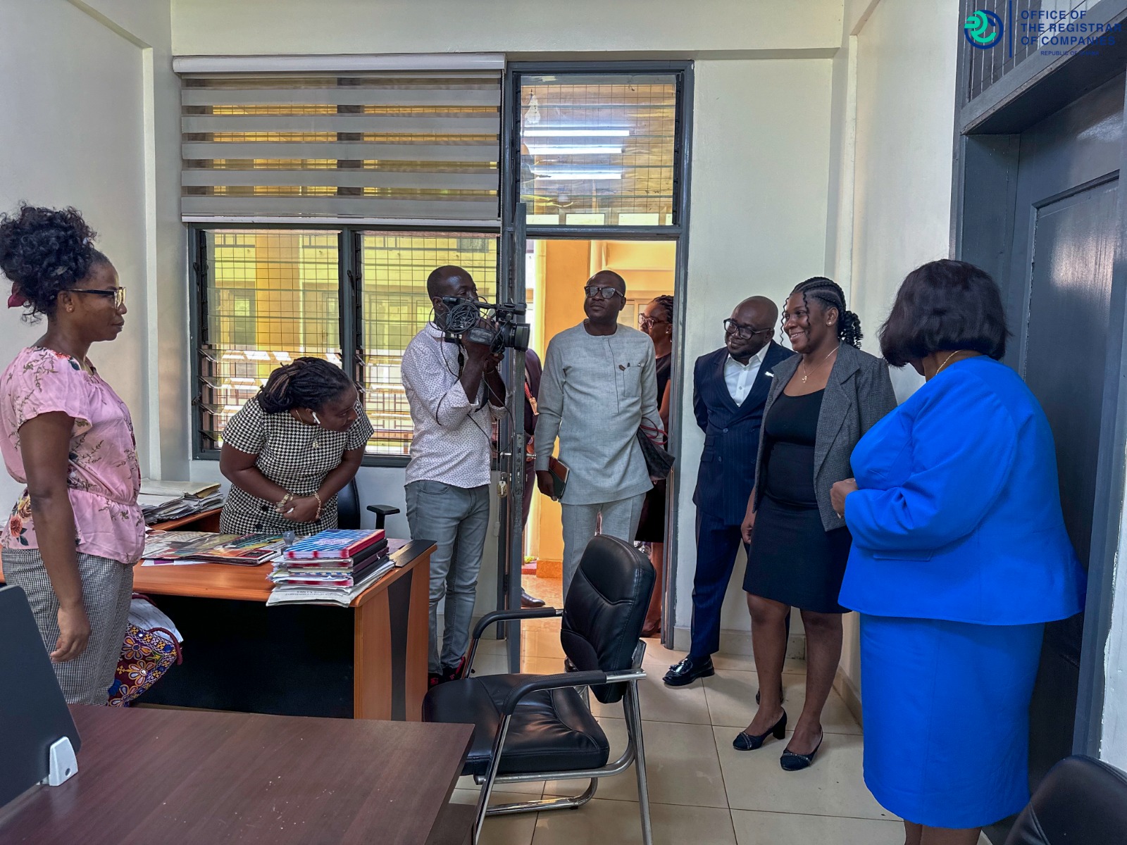 Registrar of Companies (RoC) Pays A Working Visit to Kumasi Zonal Office