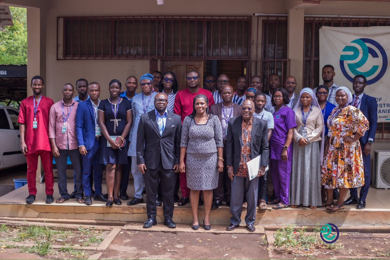 Registrar Of Companies (RoC) Pays A Working Visit To Tamale Zonal Office