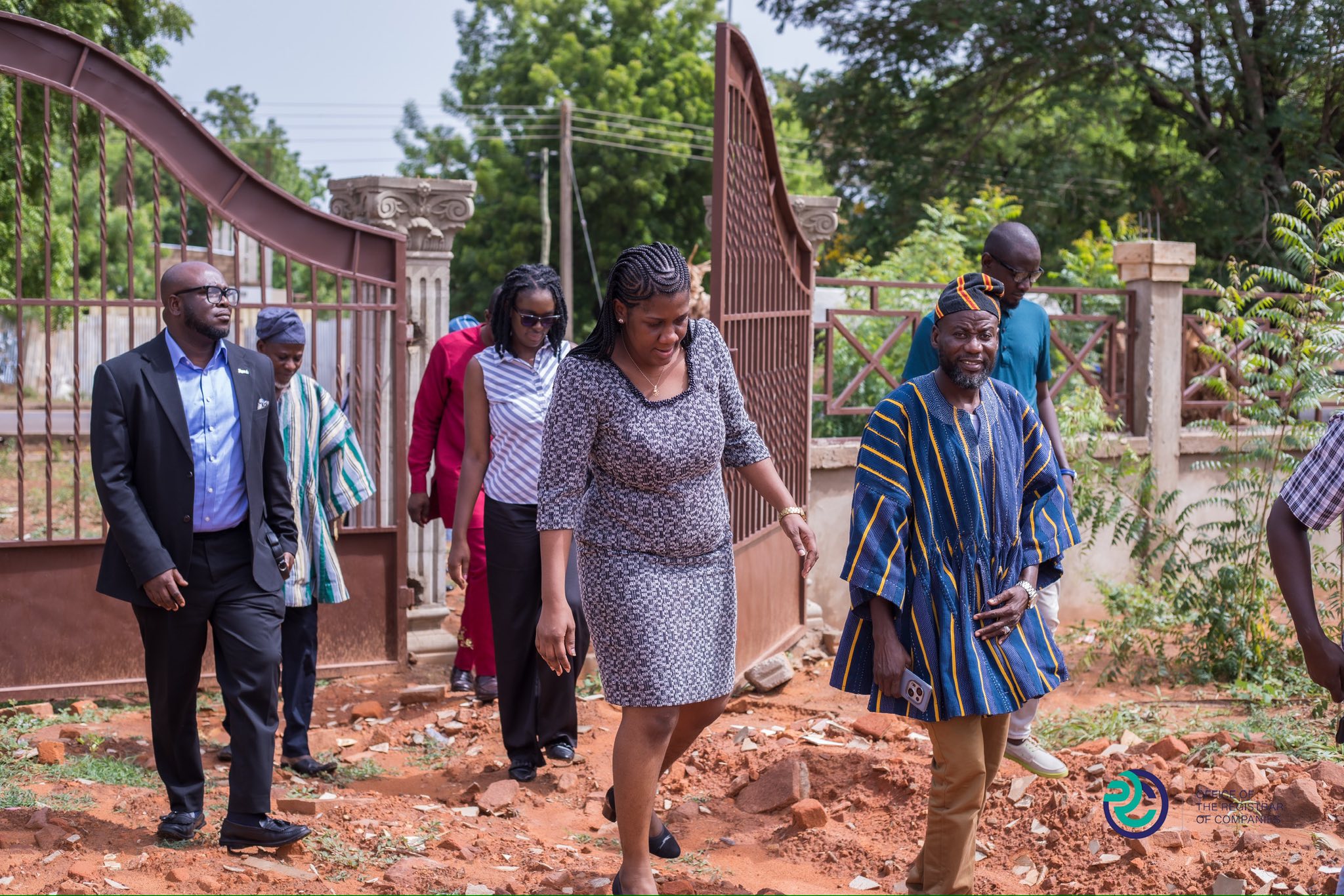 Registrar Of Companies (RoC) Pays A Working Visit To Tamale Zonal Office