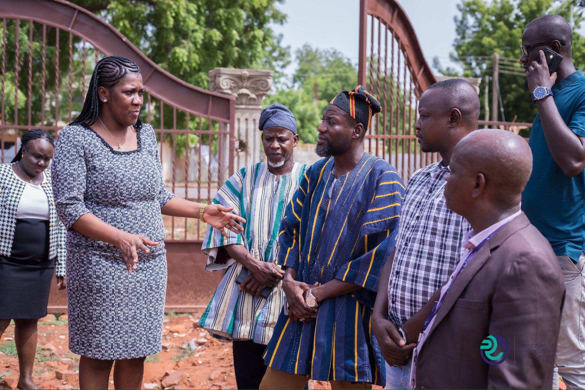 Registrar Of Companies (RoC) Pays A Working Visit To Tamale Zonal Office
