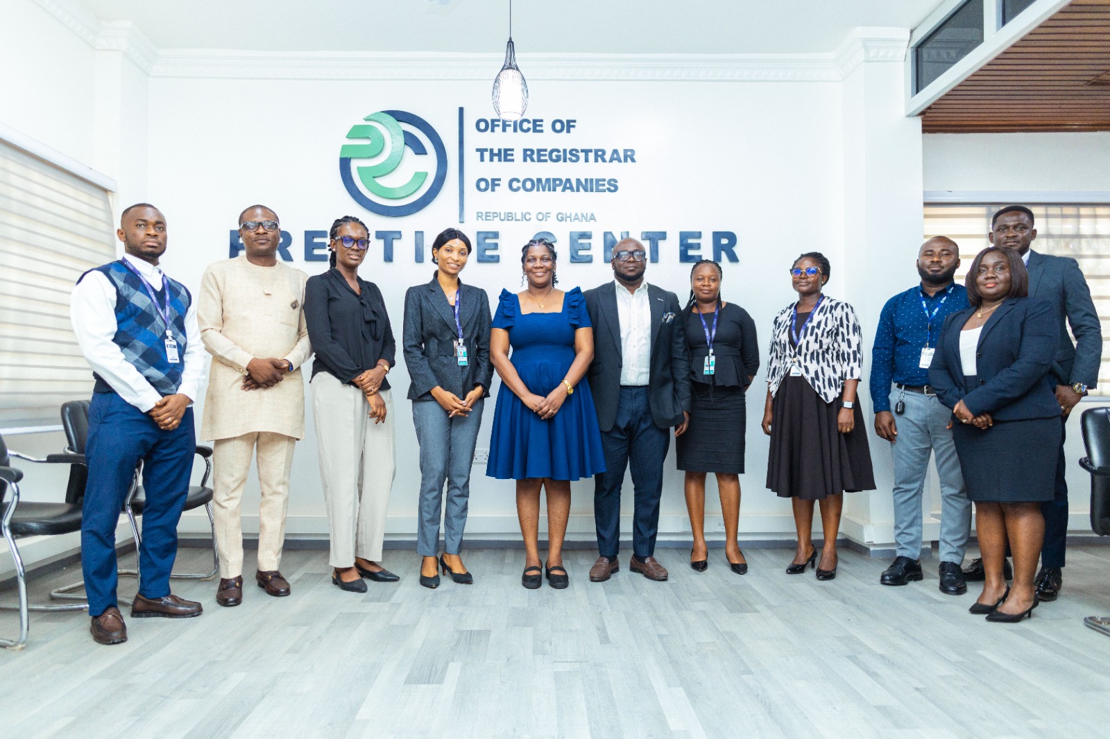 Registrar Of Companies Pays A Working Visit To Sunyani Zonal Office