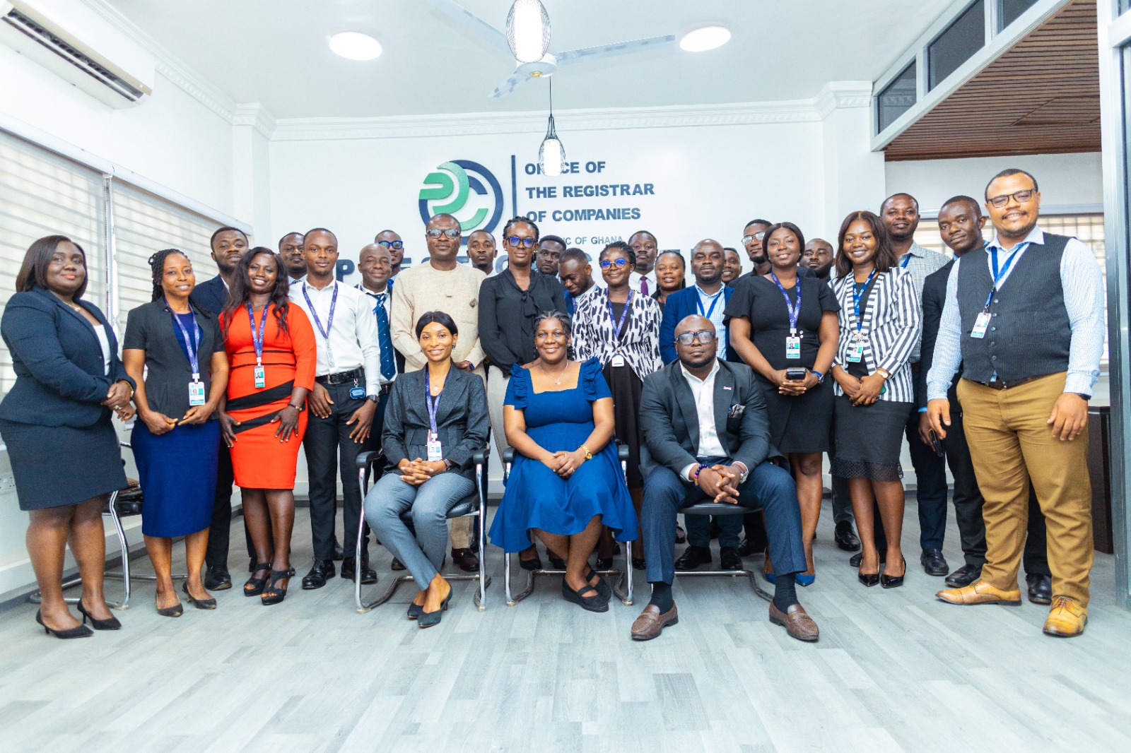 Registrar Of Companies Pays A Working Visit To Sunyani Zonal Office