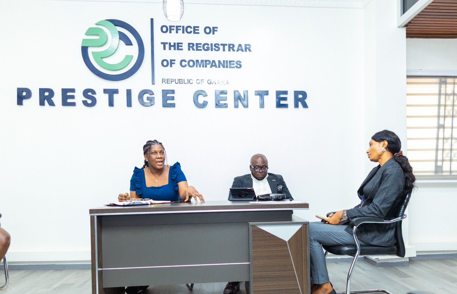 Registrar Of Companies Pays A Working Visit To Sunyani Zonal Office