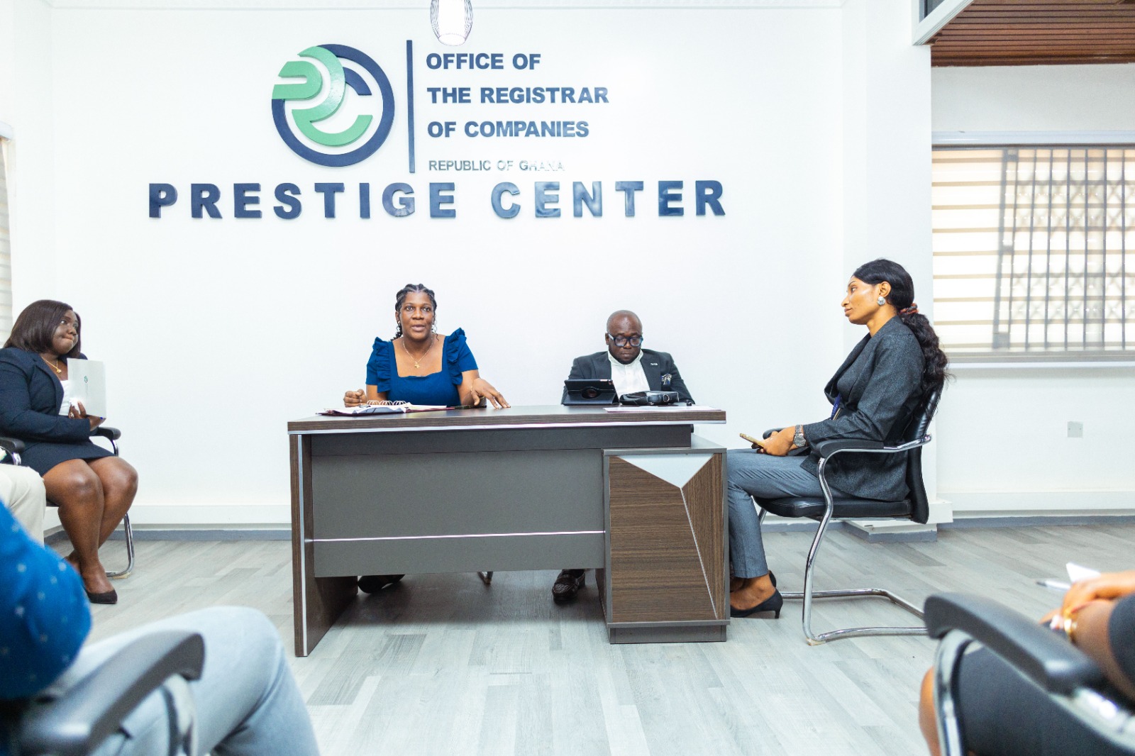 Registrar Of Companies Pays A Working Visit To Sunyani Zonal Office