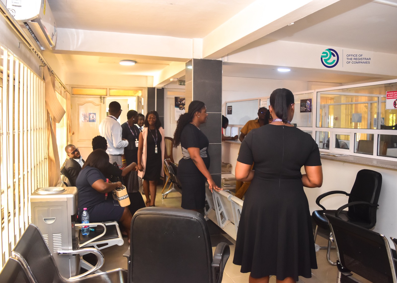 Registrar Of Companies Pays Working Visit To Sekondi-Takoradi Zonal Office