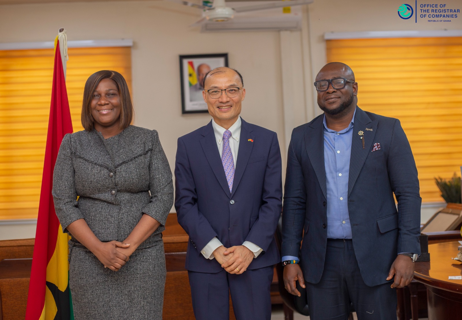 Chinese Ambassador Pays Courtesy Call On Registrar Of Companies
