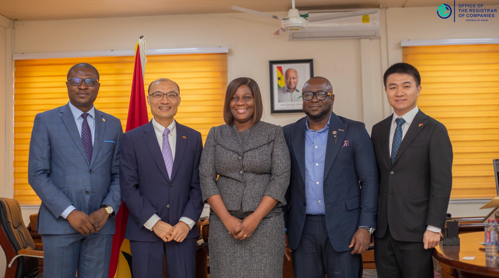 Chinese Ambassador Pays Courtesy Call On Registrar Of Companies