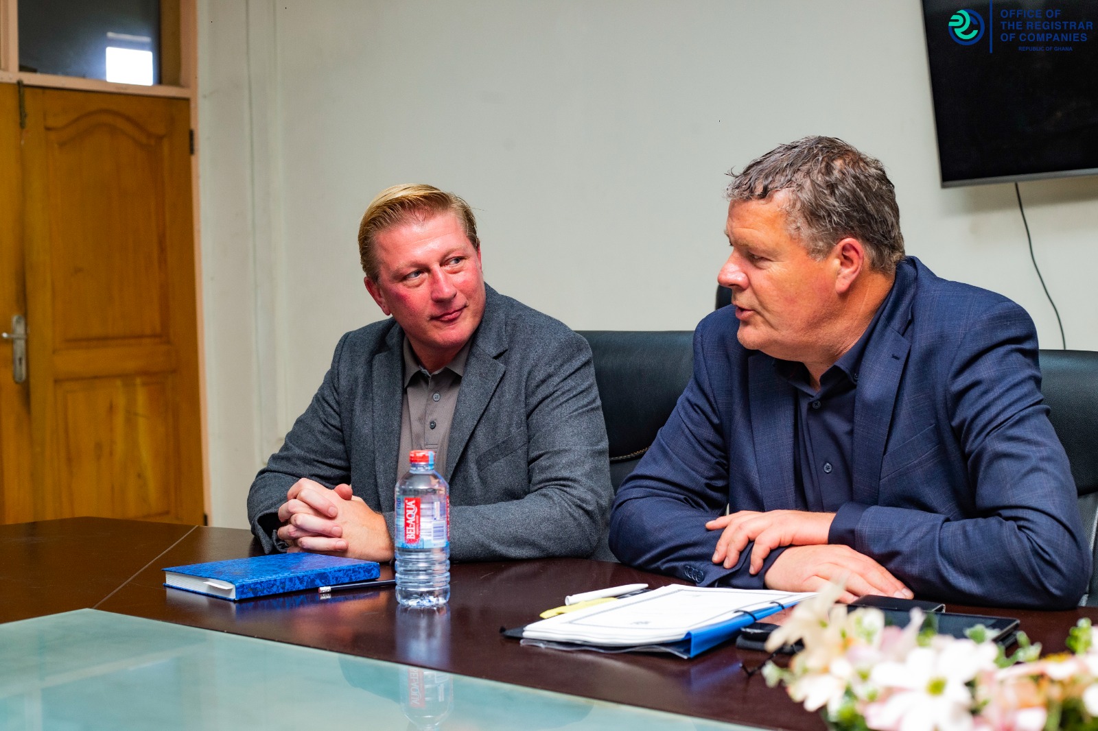 Netherlands Delegation Pays  A Courtesy Call On The Registrar Of Companies