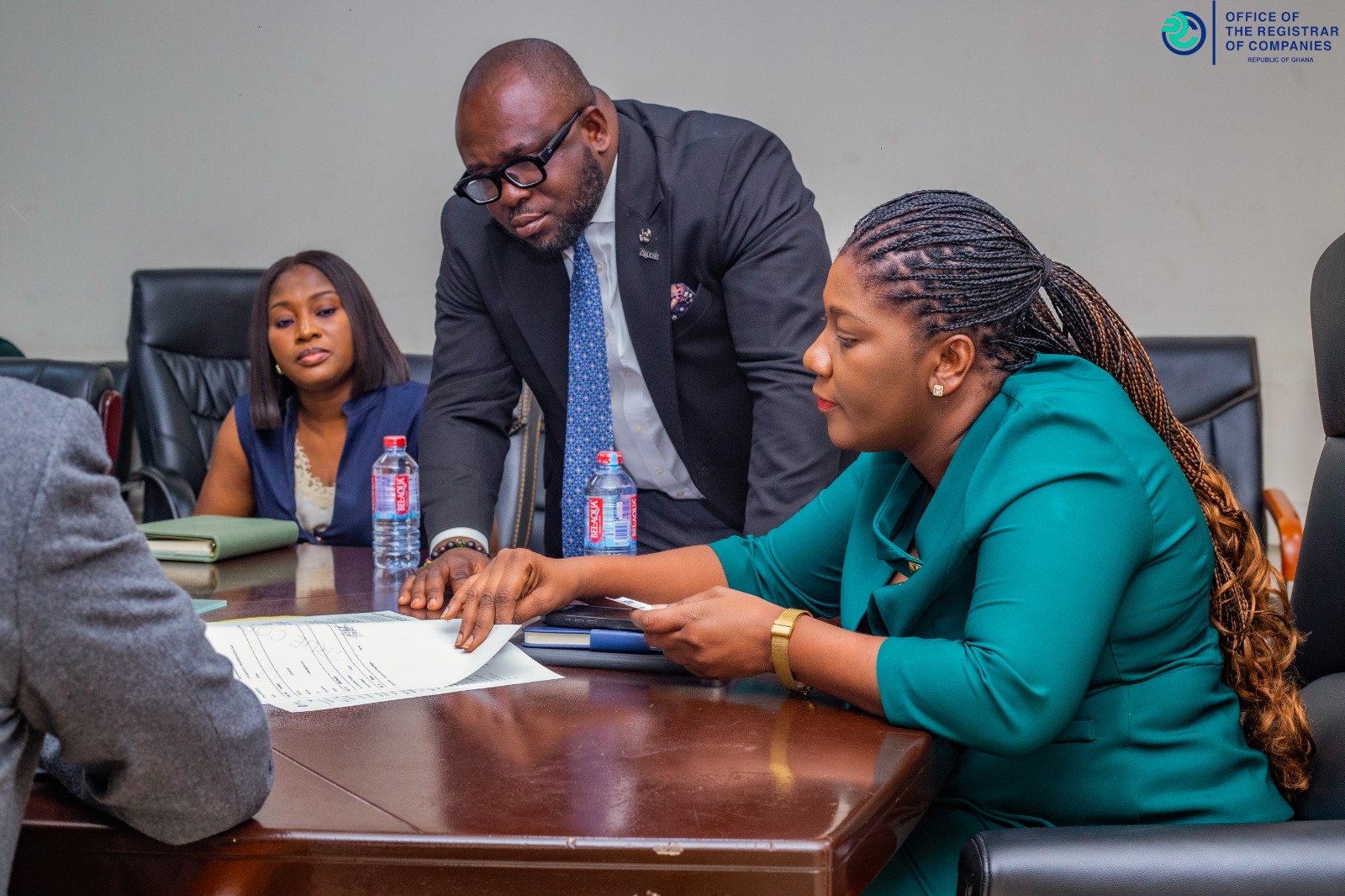 Netherlands Delegation Pays  A Courtesy Call On The Registrar Of Companies