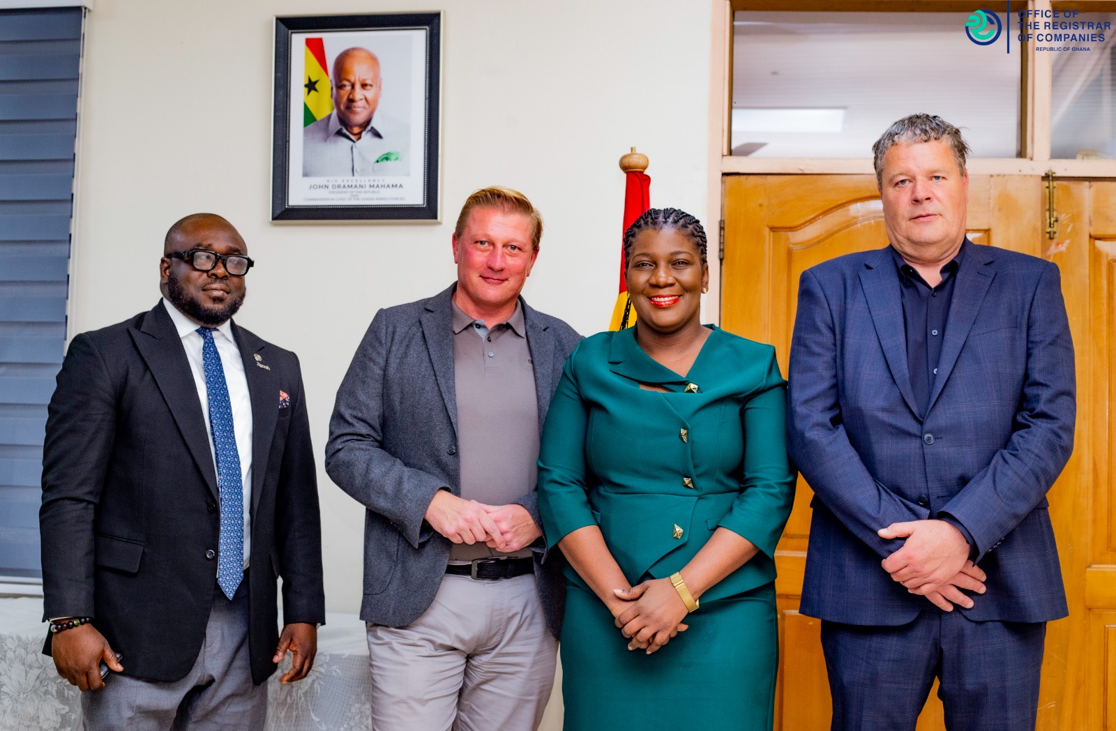 The Embassy Of The Kingdom Of The Netherlands Pays A Courtesy Call On The Registrar Of Companies