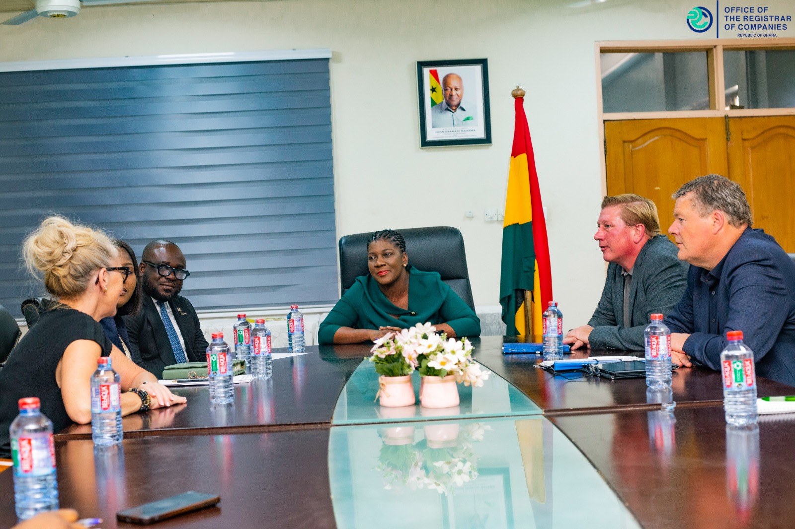 Netherlands Delegation Pays  A Courtesy Call On The Registrar Of Companies