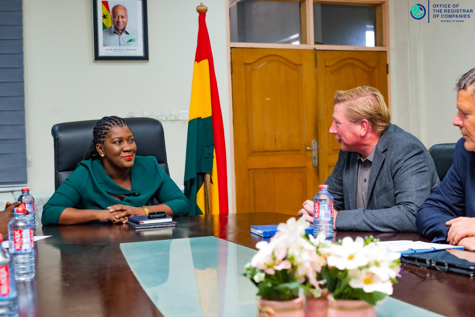 Netherlands Delegation Pays  A Courtesy Call On The Registrar Of Companies