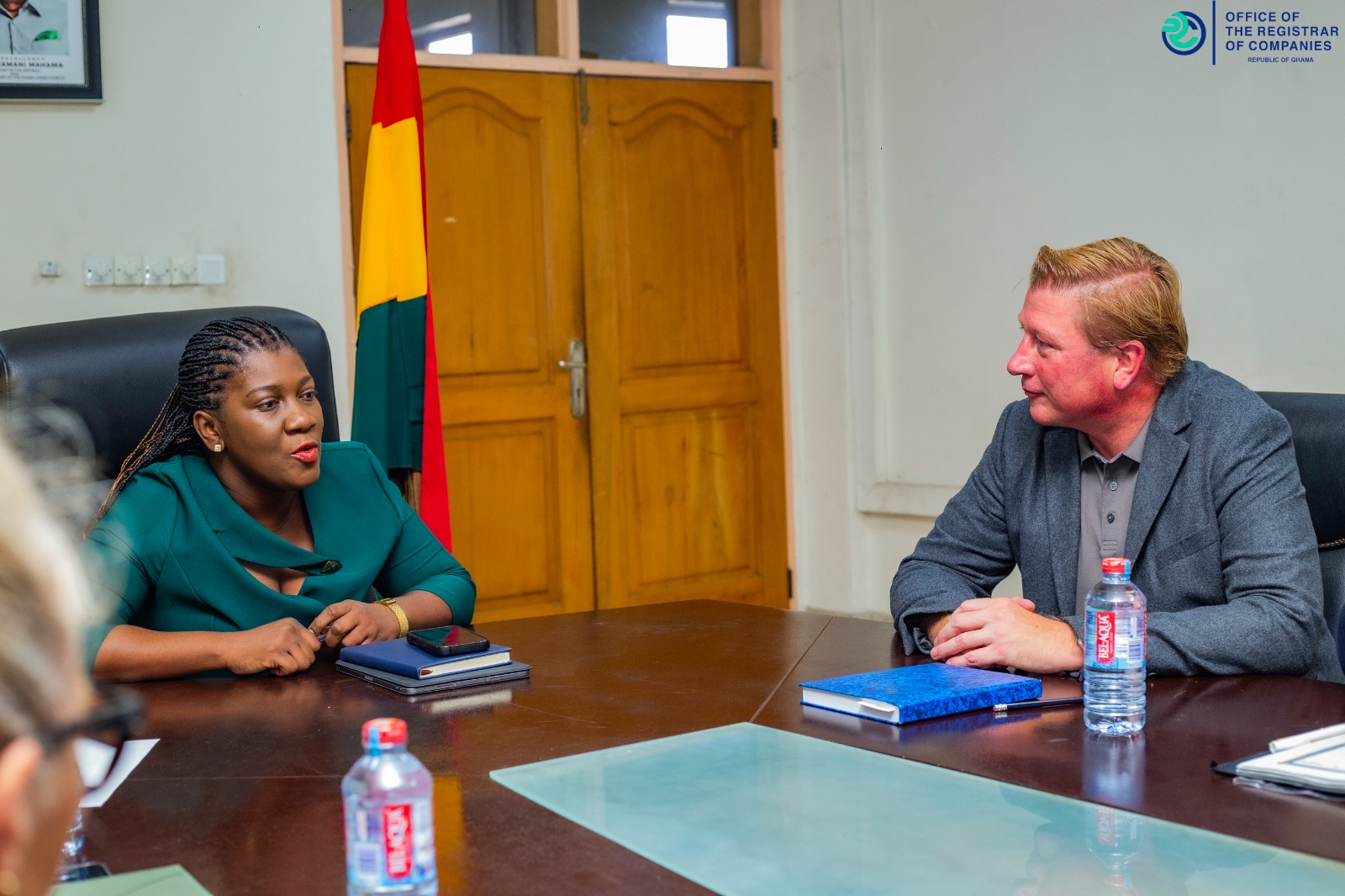 Netherlands Delegation Pays  A Courtesy Call On The Registrar Of Companies