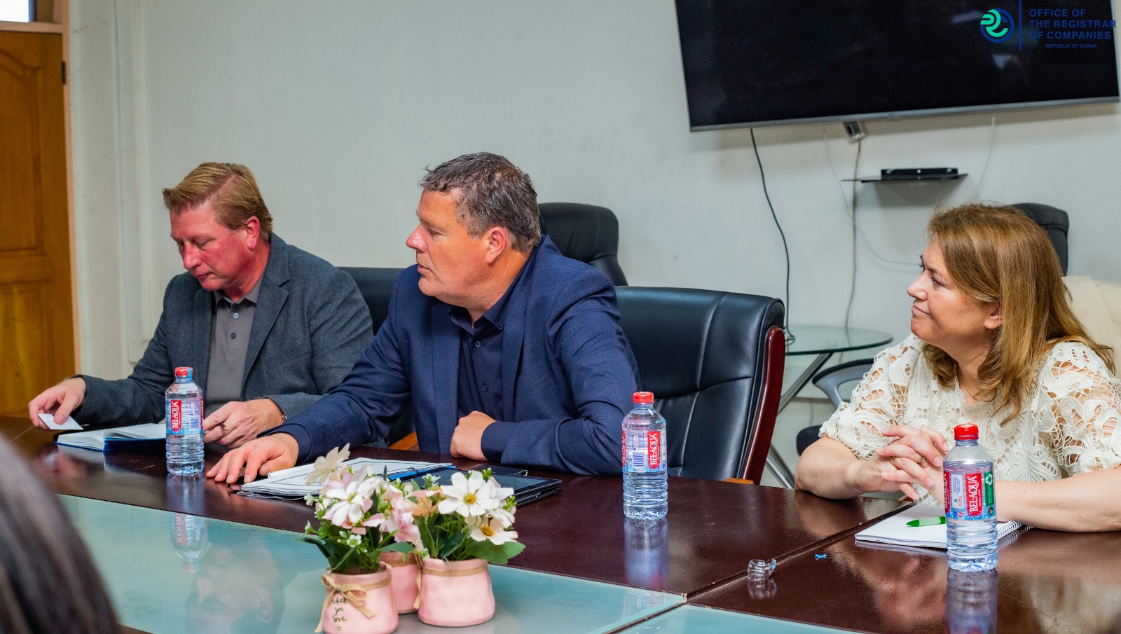 Netherlands Delegation Pays  A Courtesy Call On The Registrar Of Companies