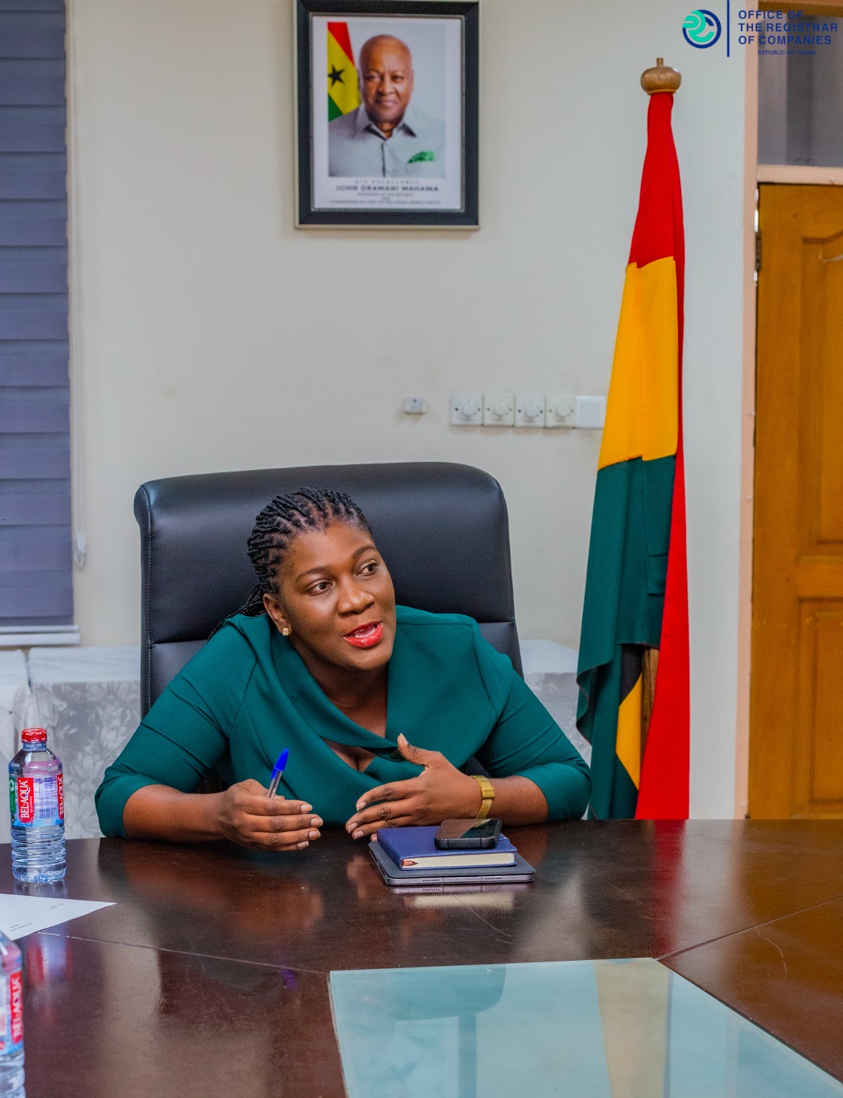 Netherlands Delegation Pays  A Courtesy Call On The Registrar Of Companies