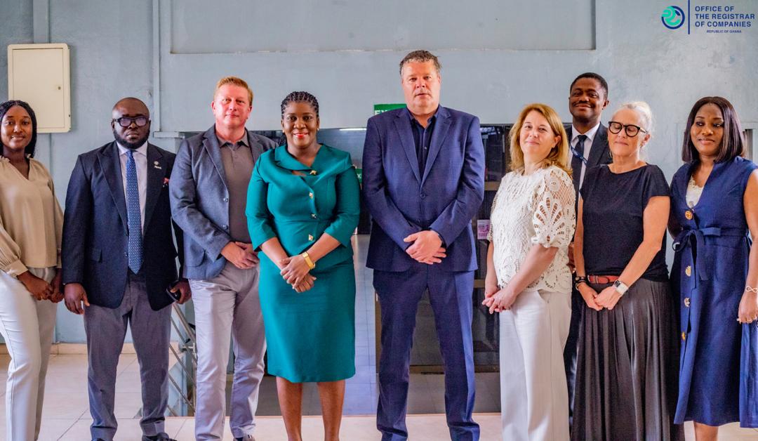 Netherlands Delegation Pays  A Courtesy Call On The Registrar Of Companies
